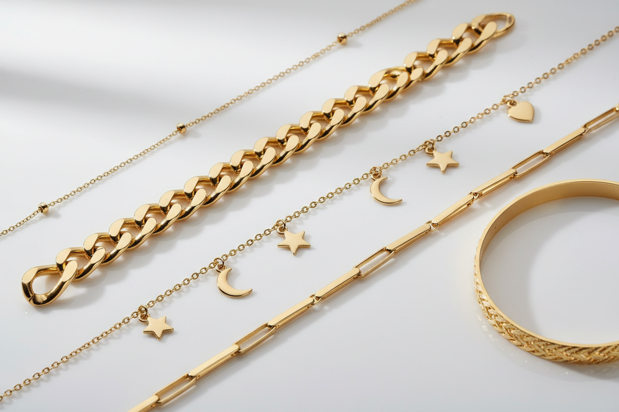 Pulseras De Oro 10K