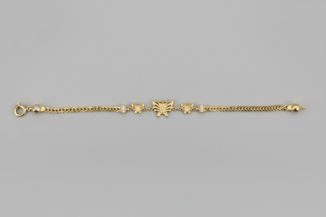 Pulsera Brizantino De Mariposa